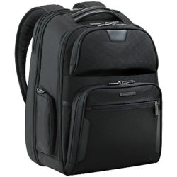 Briggs & Riley Clamshell 17 Laptop Backpack, Black